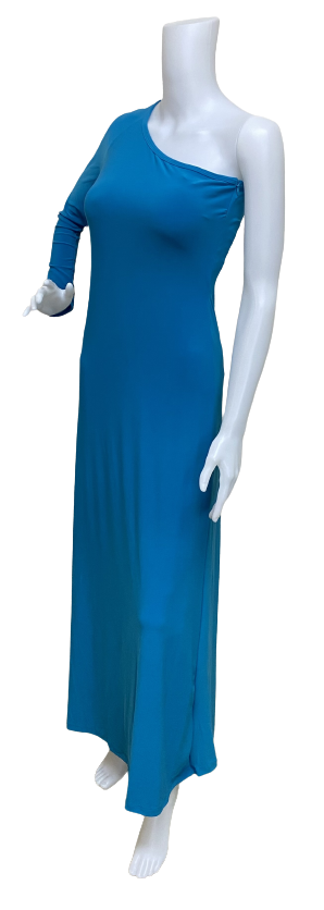 画像2: BA11特別セールワンスリーブドレス　ブルー